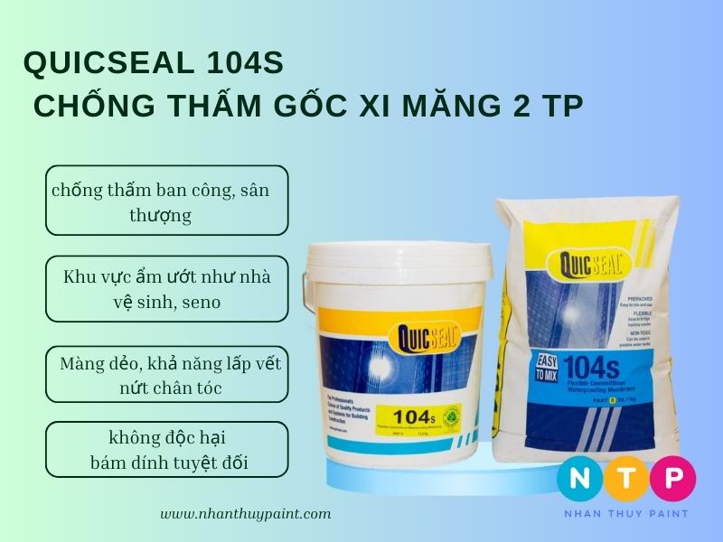 chống thấm Quicseal 104s