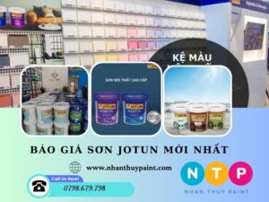 bảng giá sơn jotun mới nhất