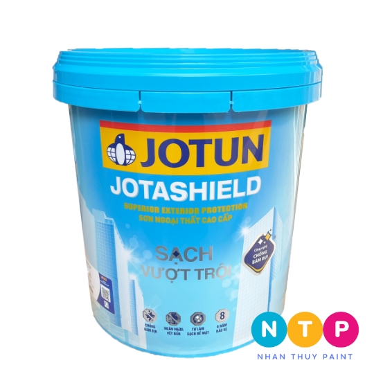 sơn ngoại thất cao cấp Jotatashield sạch vượt trội