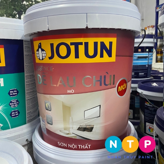 sơn jotun essence dễ lau chùi nội thất